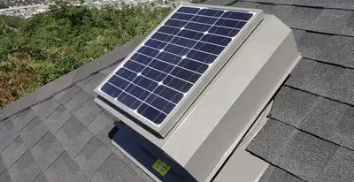 attic fan installation services with energy-efficient roof-mounted ventilation system in Saint Petersburg, FL