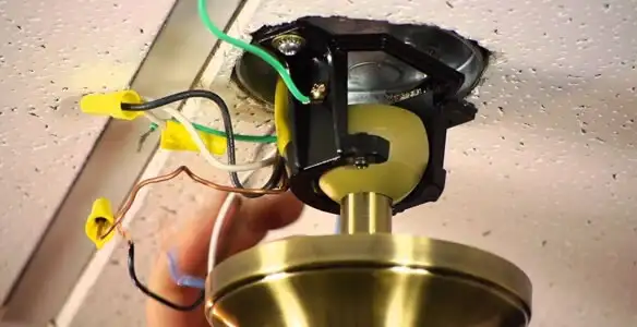 Ceiling fan wiring repair and electrical connection service in Saint Petersburg, FL