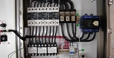 Electrical panel installation with organized circuit breakers and wiring in Saint Petersburg, FL