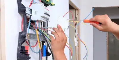 electrician services performing residential electrical panel wiring in Saint Petersburg, FL