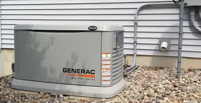 generator installation service featuring outdoor standby generator setup by licensed electricians in Saint Petersburg, FL