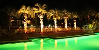 landscape lighting installation services illuminating outdoor recreational areas in Saint Petersburg, FL