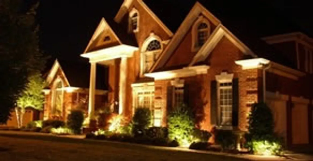 landscape lighting installation services enhancing residential exterior lighting in Saint Petersburg, FL