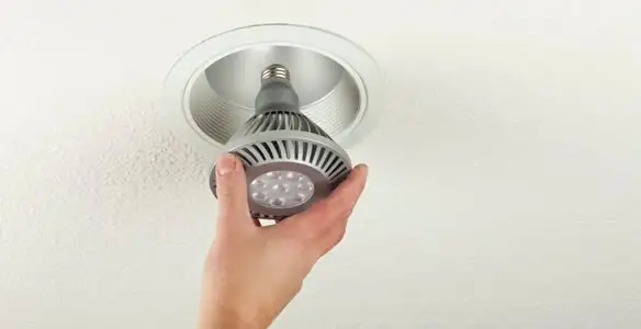 lighting installation service featuring recessed ceiling light installed by licensed professionals in Saint Petersburg, FL
