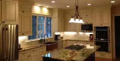 Recessed lighting installation enhancing interior lighting by professional electricians in Saint Petersburg, FL