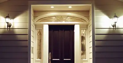 security light installation services with professionally installed entryway lighting in Saint Petersburg, FL