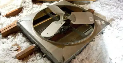 whole house fan installation services with attic-mounted ventilation unit in Saint Petersburg, FL