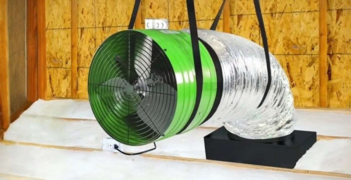whole house fan installation services with professionally mounted ventilation fan system in Saint Petersburg, FL
